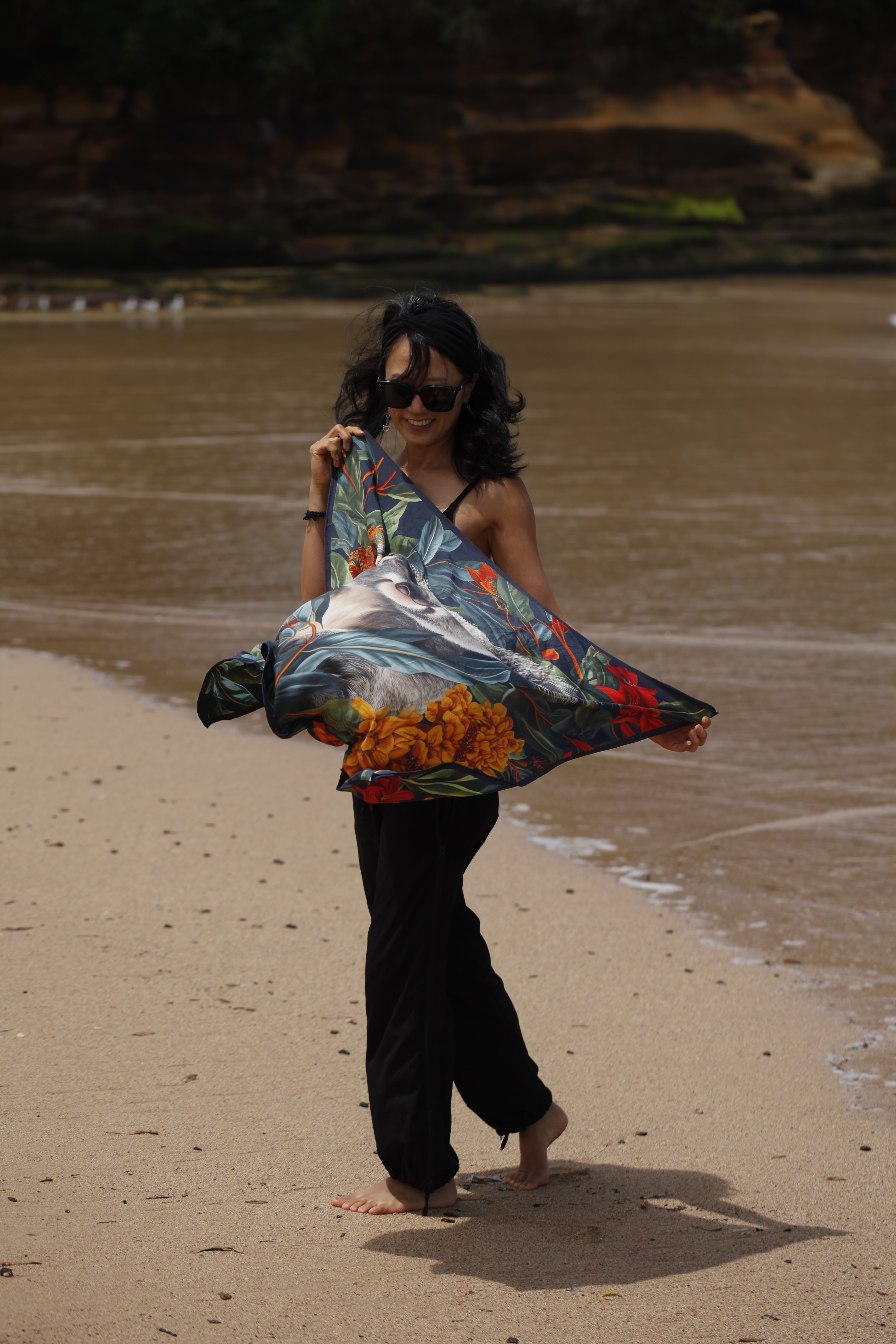 Origin Silk Scarf – Koala